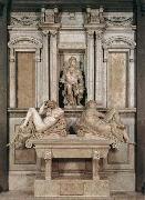 Michelangelo Buonarroti Tomb of Giuliano de' Medici France oil painting artist